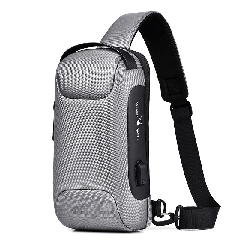 UrbanGuard™ Anti-Theft Crossbody Bag - Waterproof USB Travel Sling