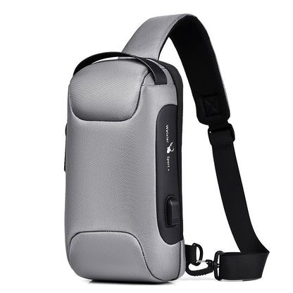 UrbanGuard™ Anti-Theft Crossbody Bag - Waterproof USB Travel Sling