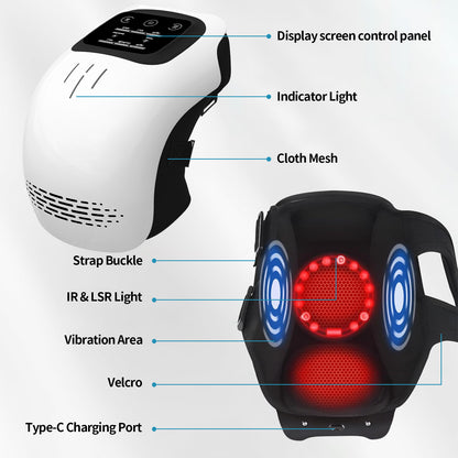 Move Freely Again – Smart Heated Knee Therapy for Instant Relief