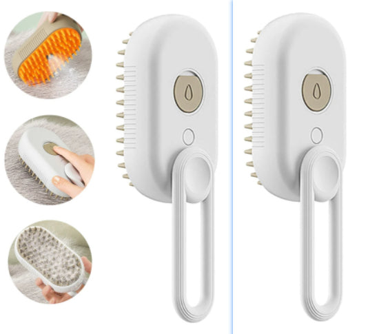 Luxendray™ SteamCare Pro – 3-in-1 Smart Pet Grooming Brush